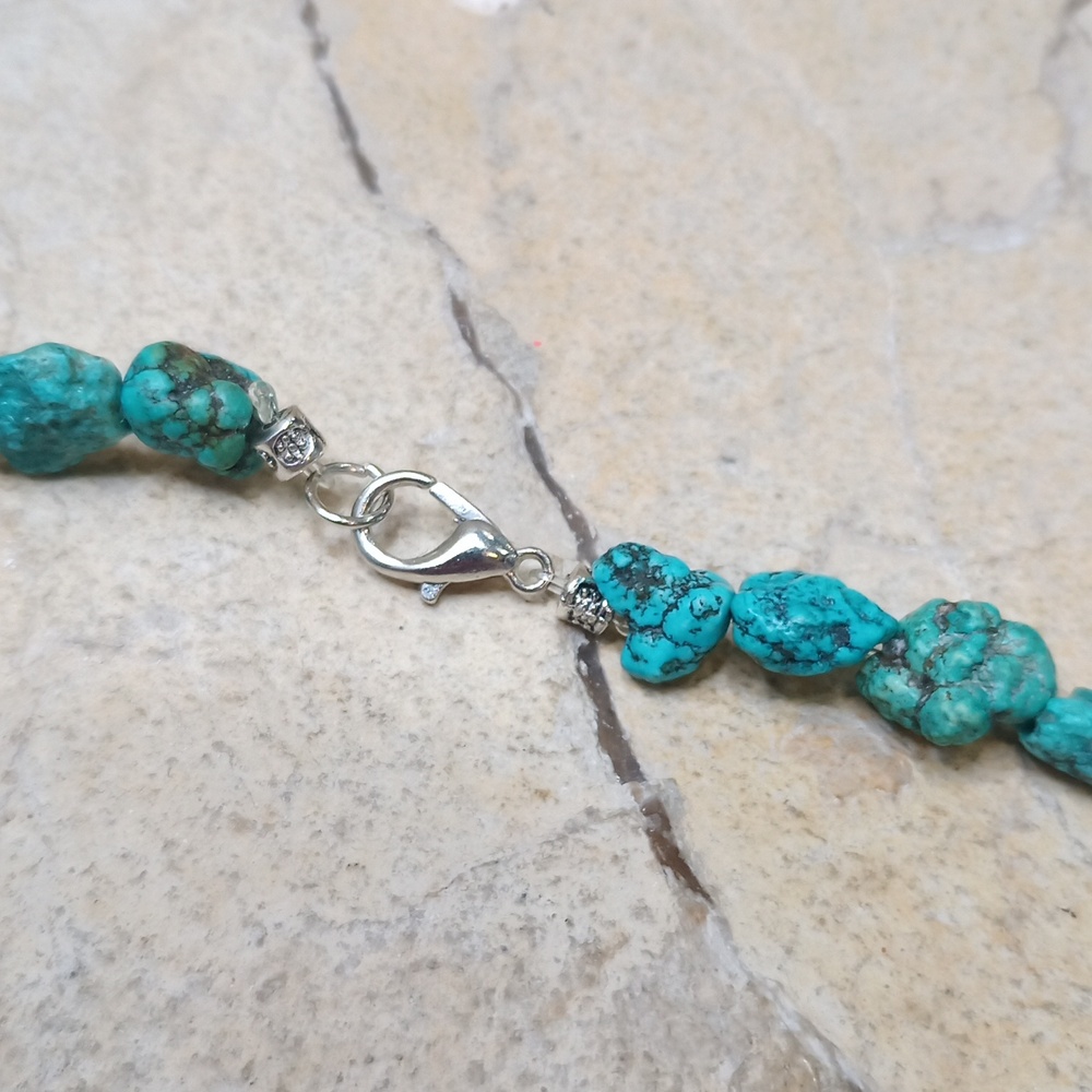 Turquoise necklaces with horse head pendant South Western - Picture 5 of 5